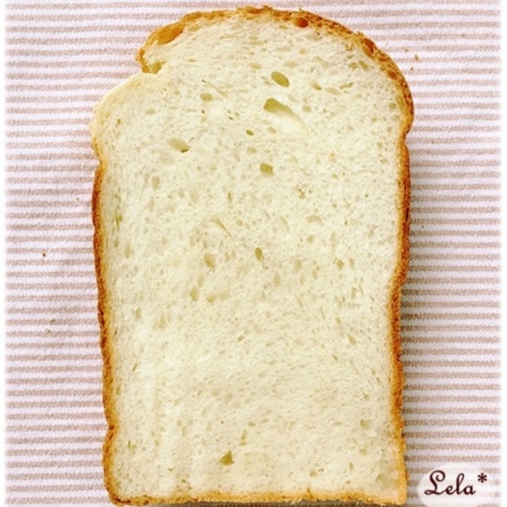 ふんわり♪ふわふわ食パン @ ホシノ天然酵母